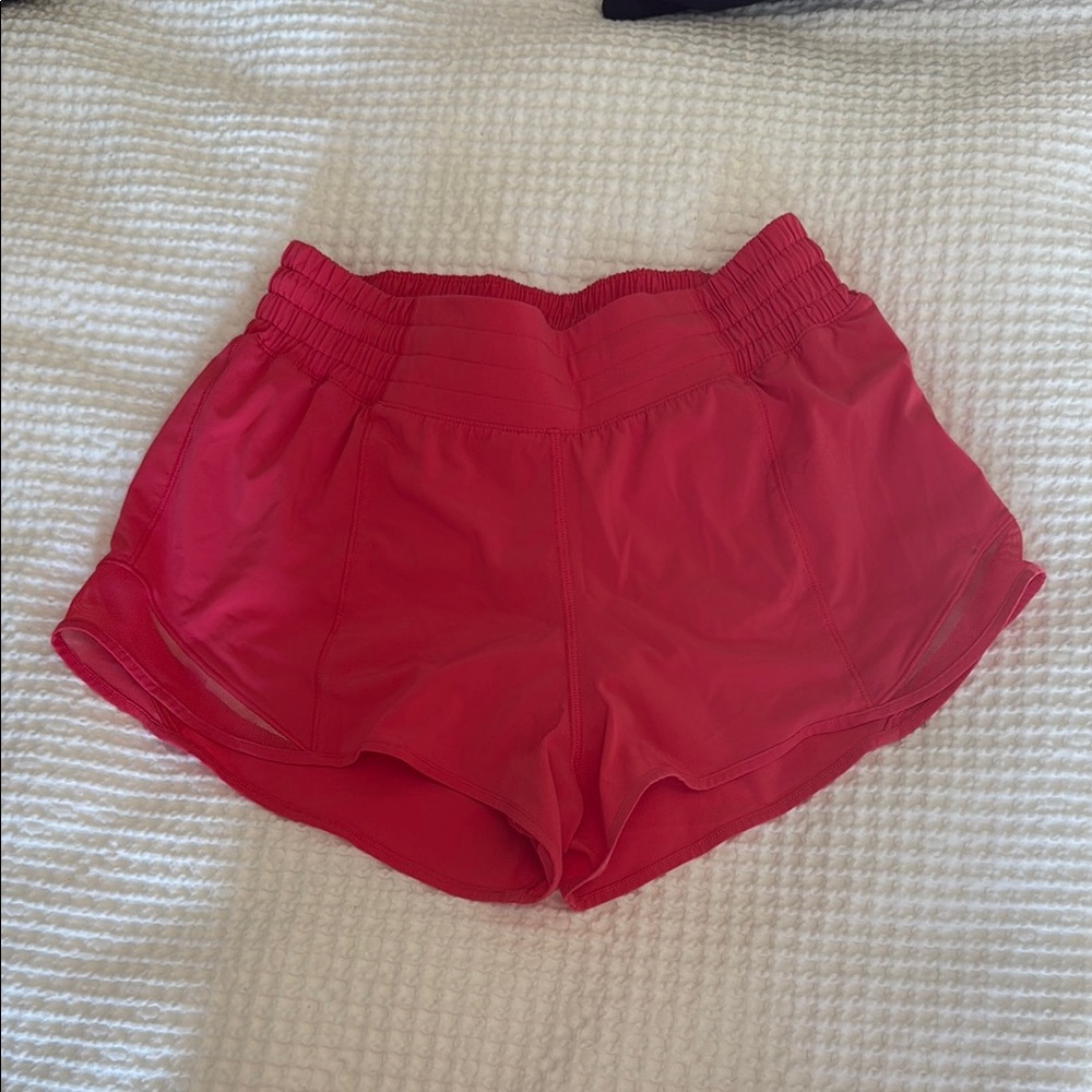 Women's Hot Pink Lululemon Hotty Hot Shorts